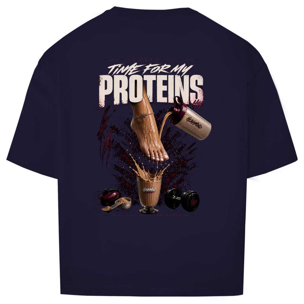 Oversize T-Shirt Time for my proteins