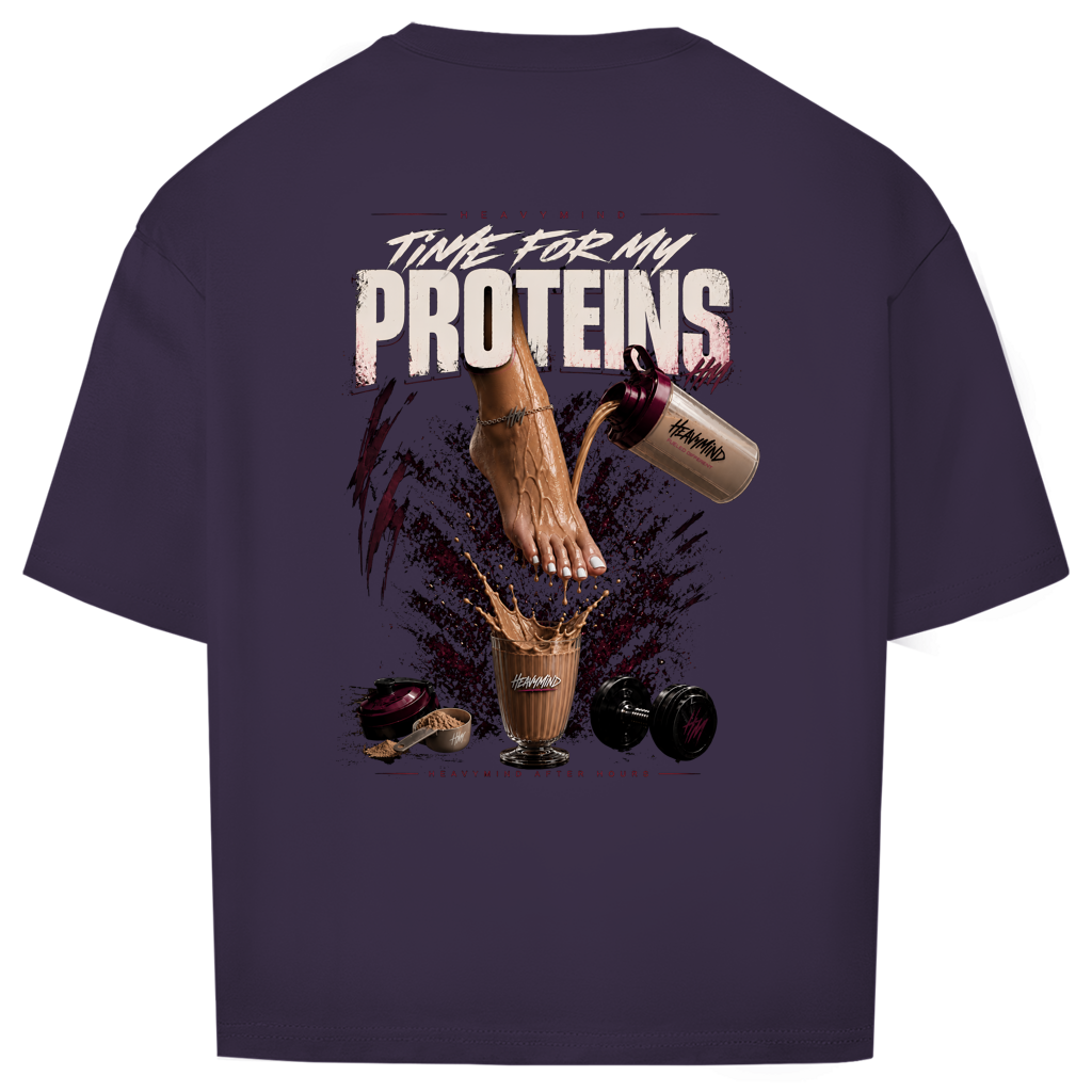 Oversize T-Shirt Time for my proteins