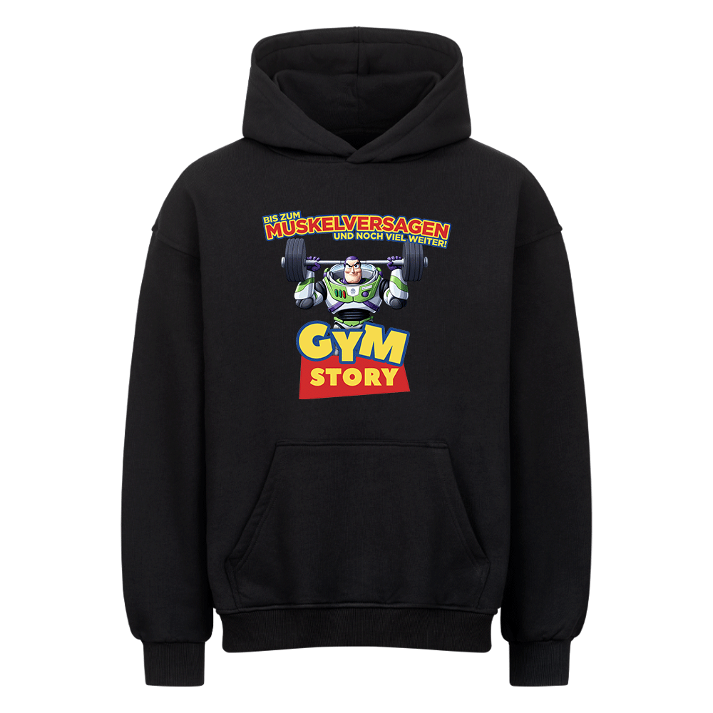 BIS ZUM MUSKELVERSAGEN - HEAVY OVERSIZED HOODIE
