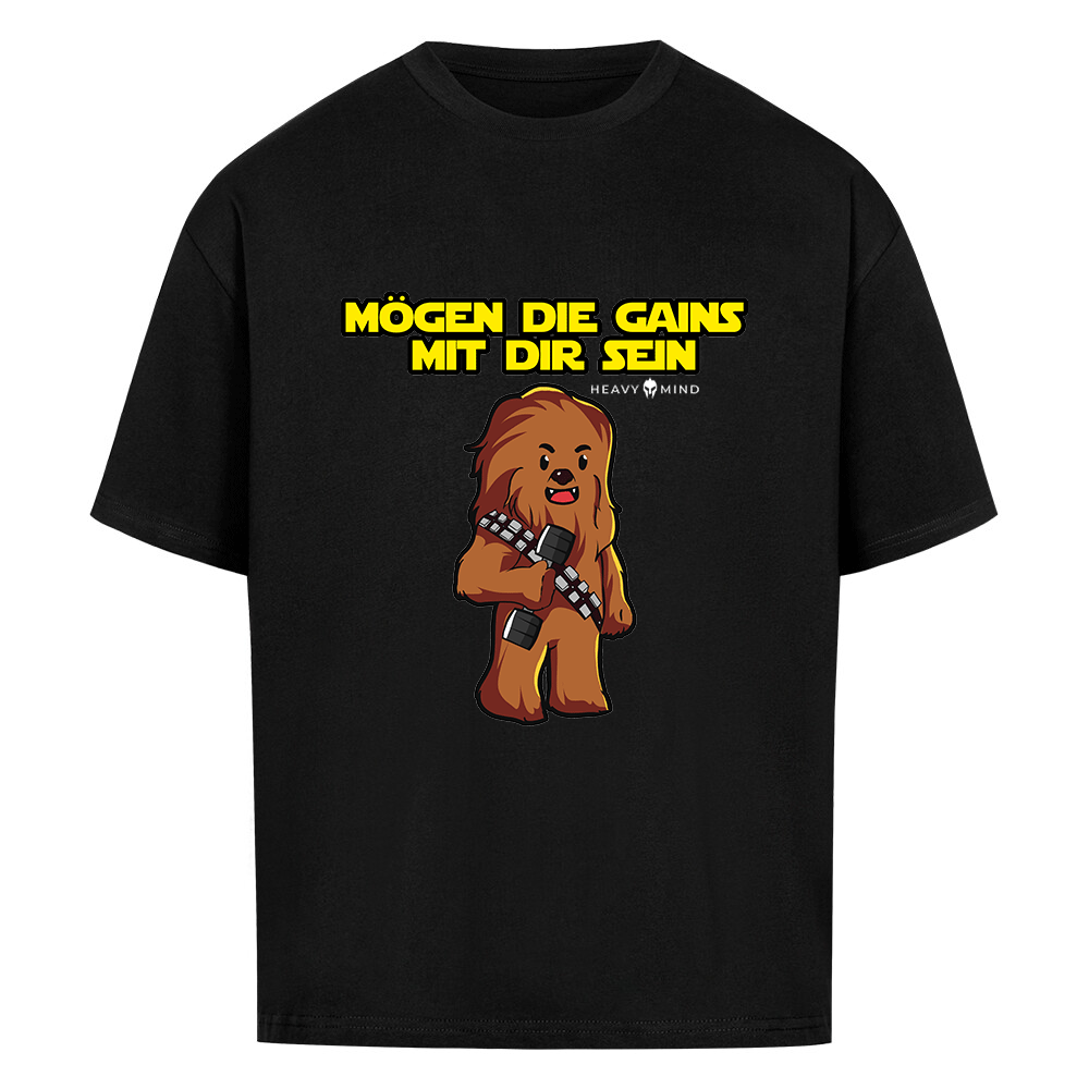 MÖGEN DIE GAINS MIT DIR SEIN - HEAVY OVERSIZED SHIRT