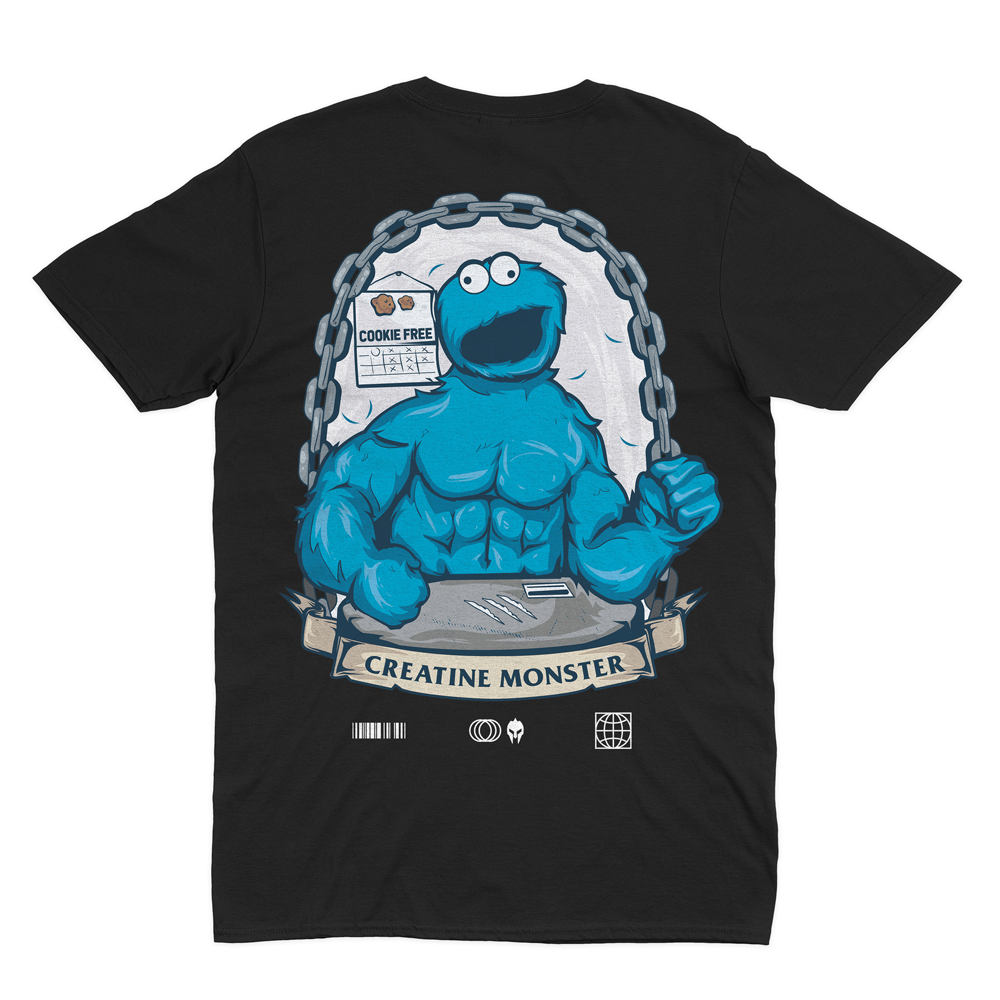 CREATINE MONSTER - HEAVY SHIRT BACKPRINT