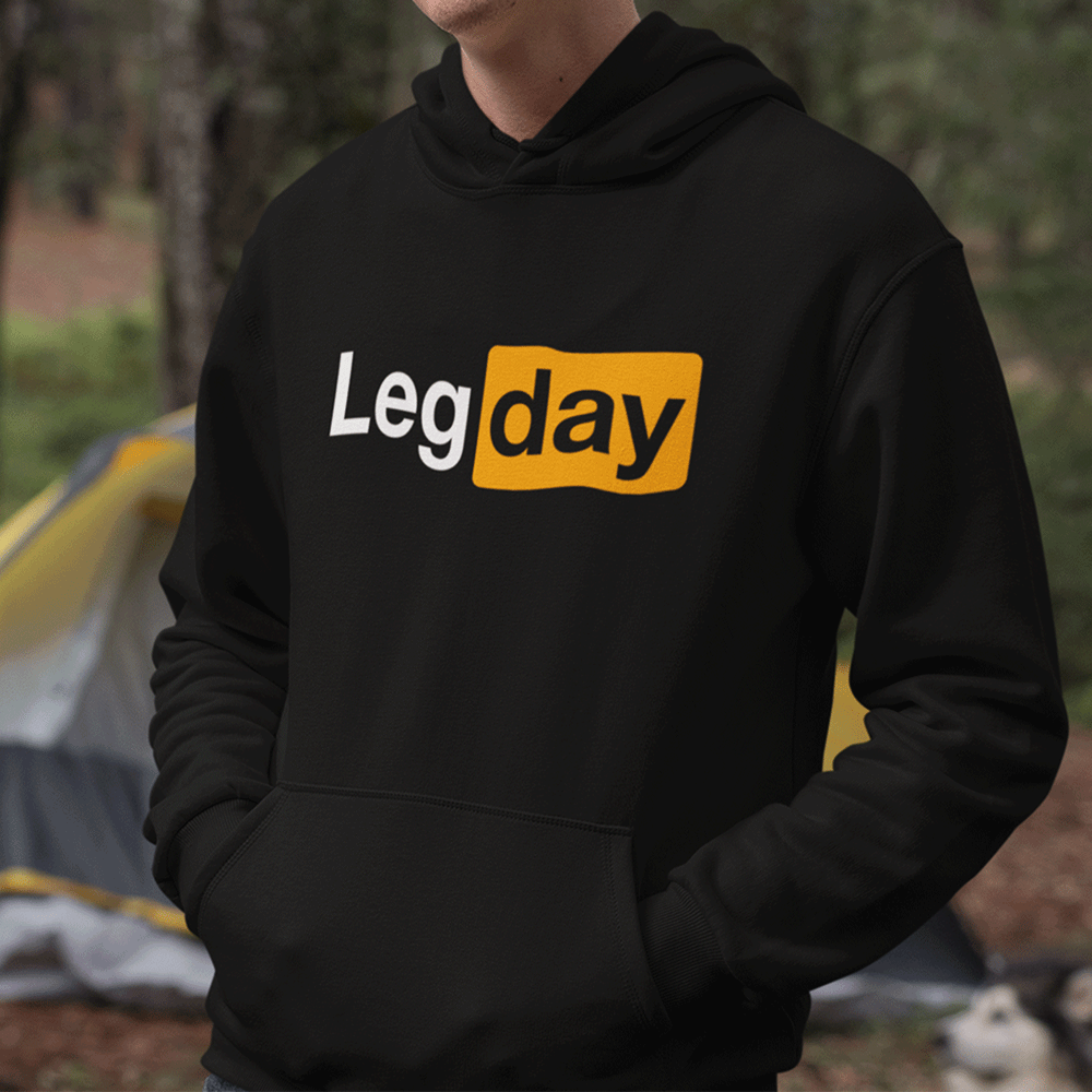 LEGDAY - HEAVY FIT HOODIE
