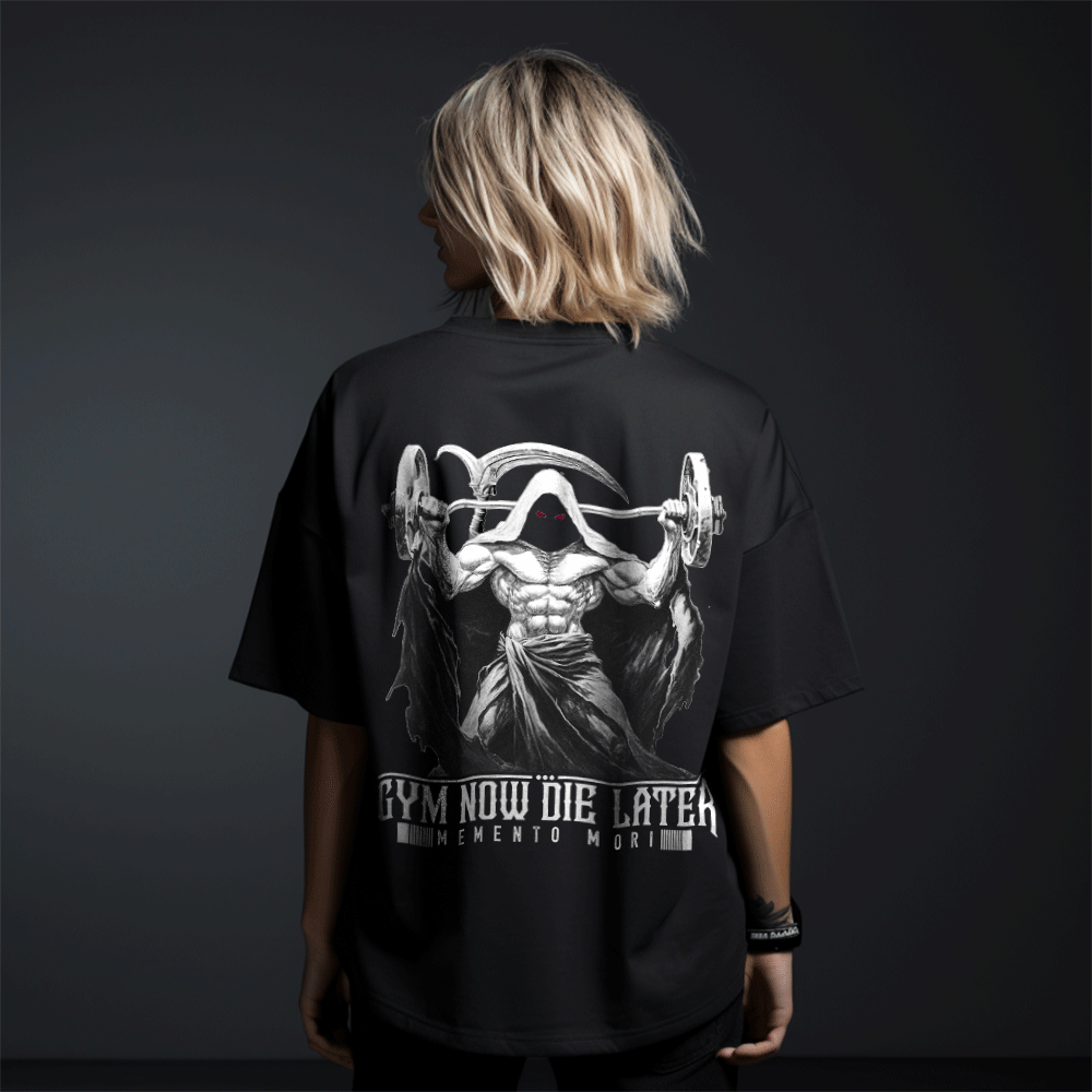 GYM NOW DIE LATER - HEAVY OVERSIZED SHIRT