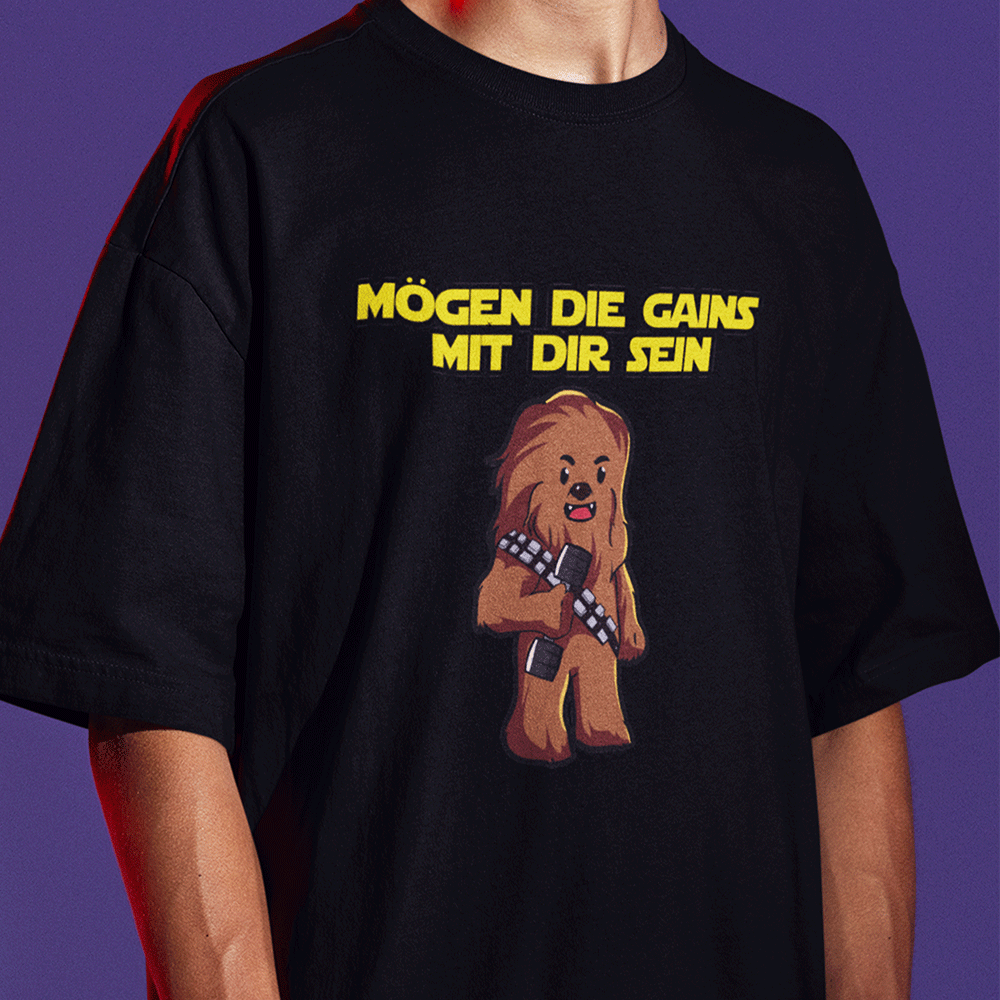 MÖGEN DIE GAINS MIT DIR SEIN - HEAVY OVERSIZED SHIRT