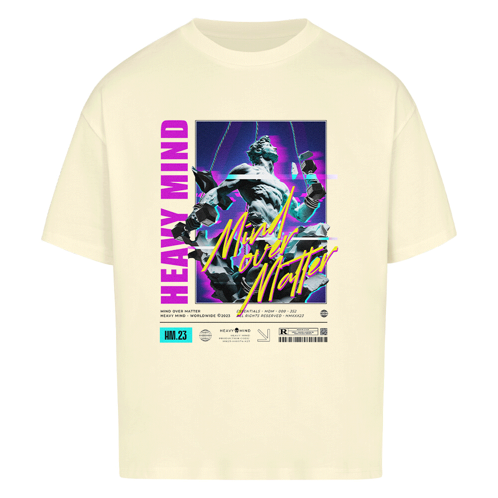 MIND OVER MATTER - HEAVY OVERSIZED SHIRT