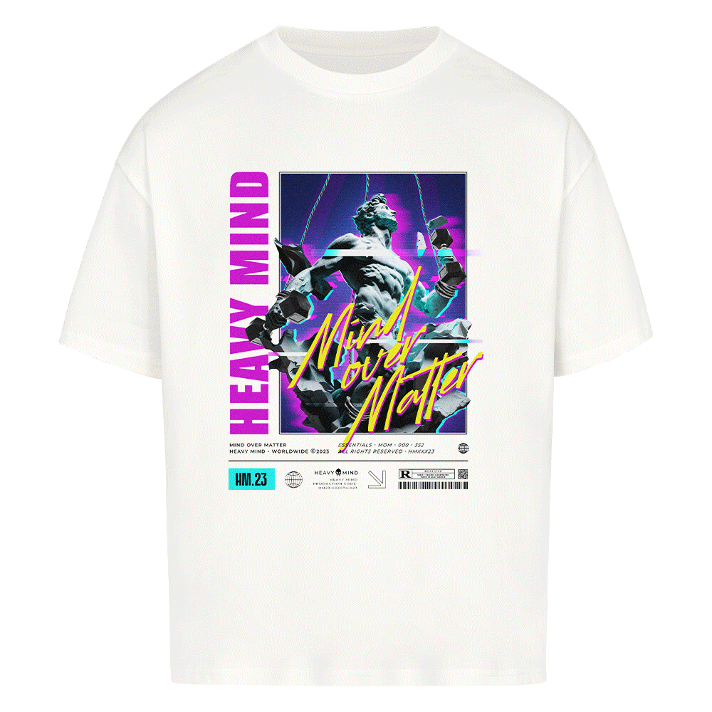 MIND OVER MATTER - HEAVY OVERSIZED SHIRT