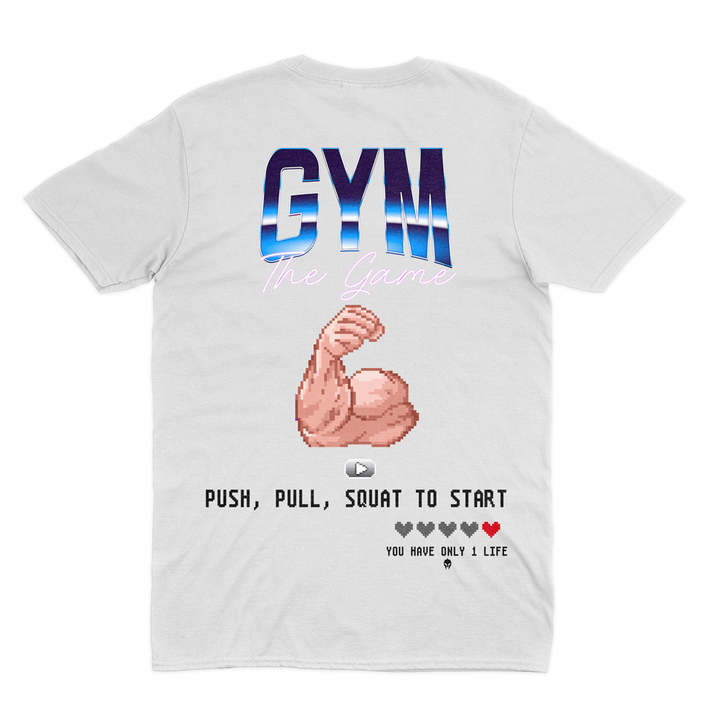 GYM THE GAME - HEAVY SHIRT BACKPRINT