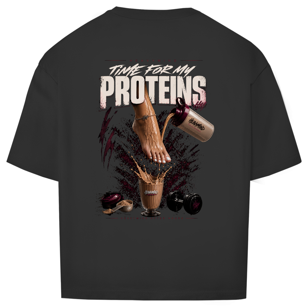 Oversize T-Shirt Time for my proteins