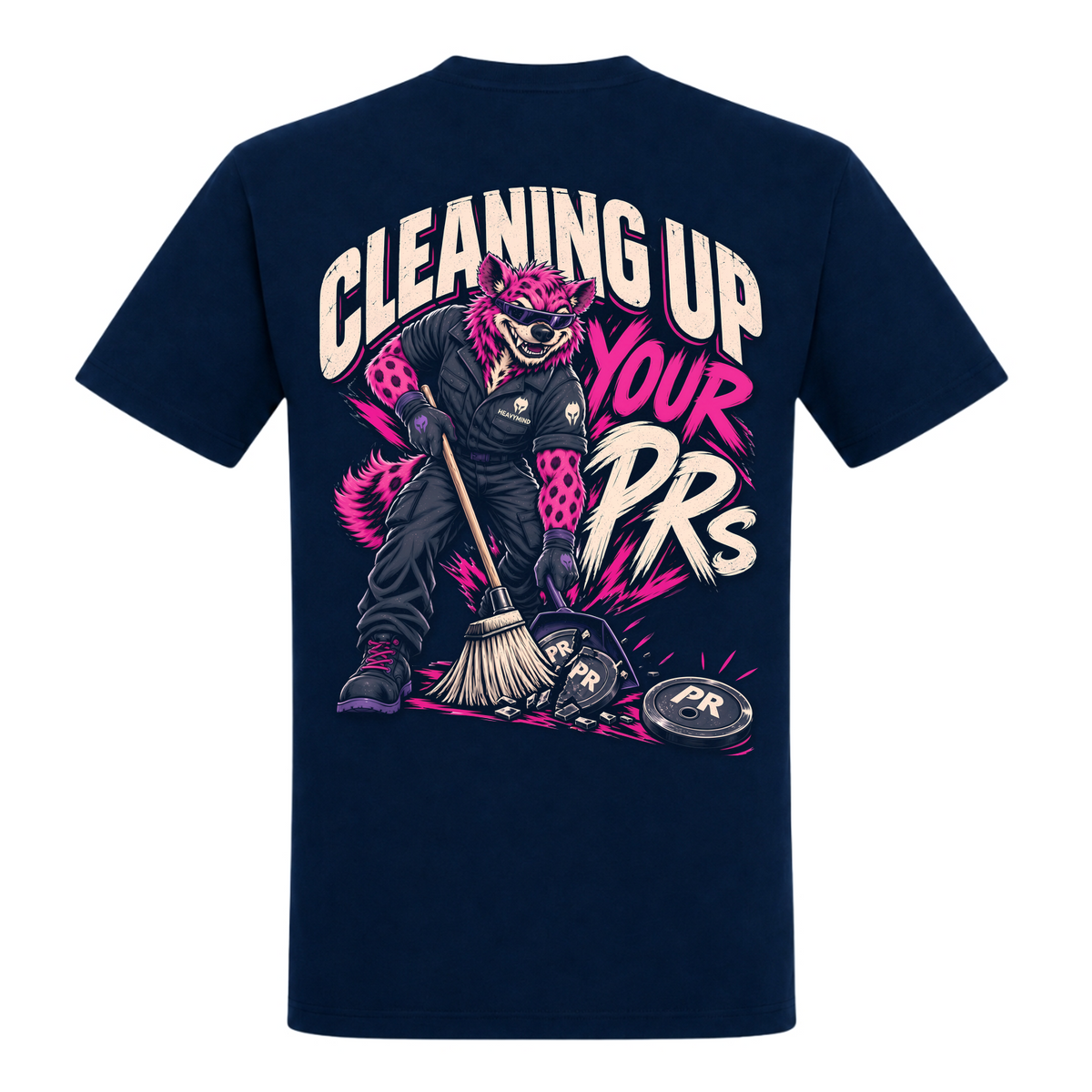 Cleaning Up Your PRs – Heavy Shirt in French Navy, Rückansicht | Heavy Mind