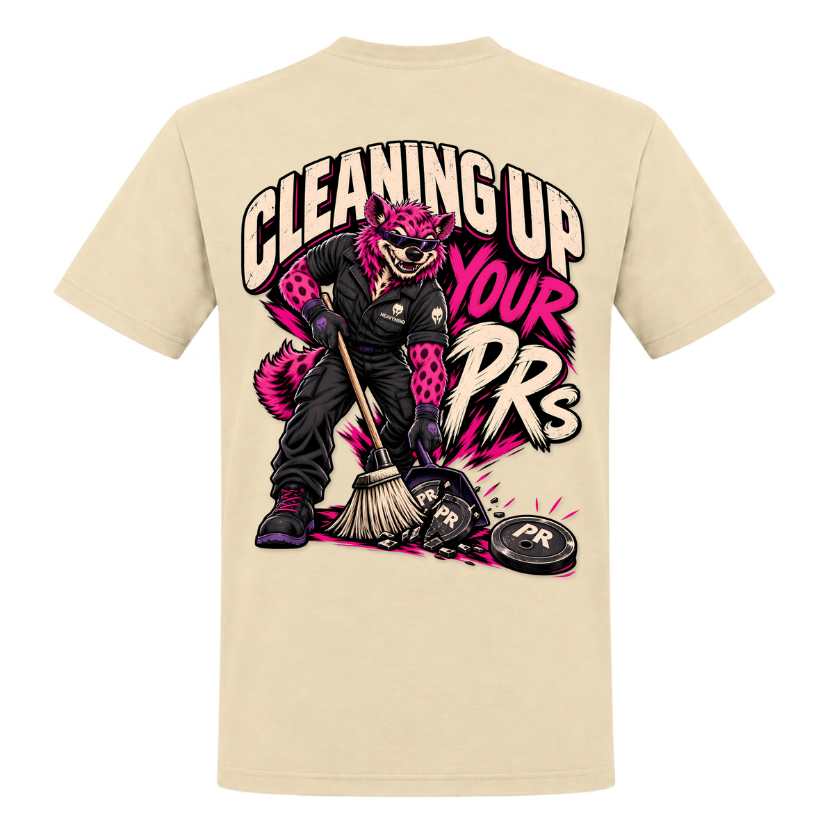 Cleaning Up Your PRs – Heavy Shirt in Natural, Rückansicht | Heavy Mind
