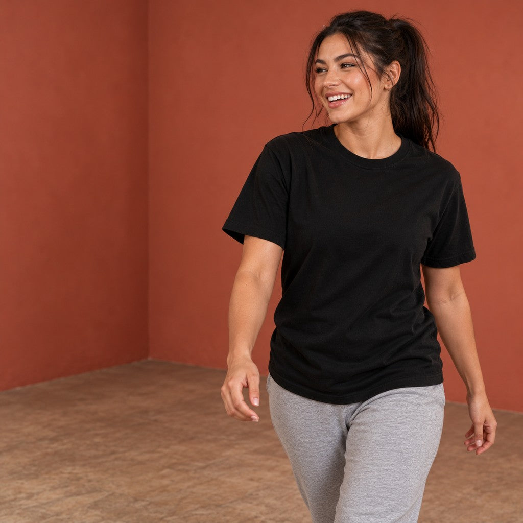 Off Season – Heavy Shirt in Schwarz, am Model, Vorderansicht | Heavy Mind